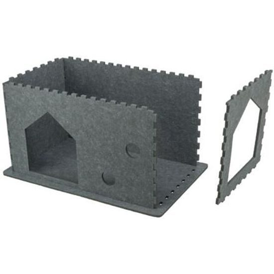 Trixie Filcový domek/jeskyně LENE 54x30x35cm šedá