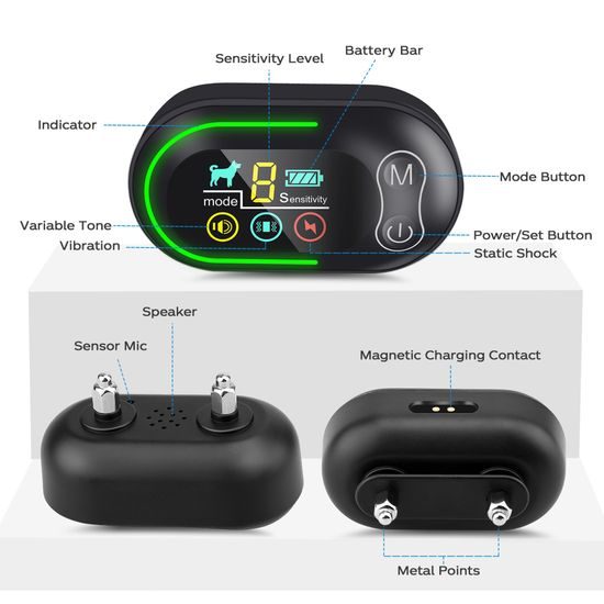 Reedog Protištěkací obojek S2