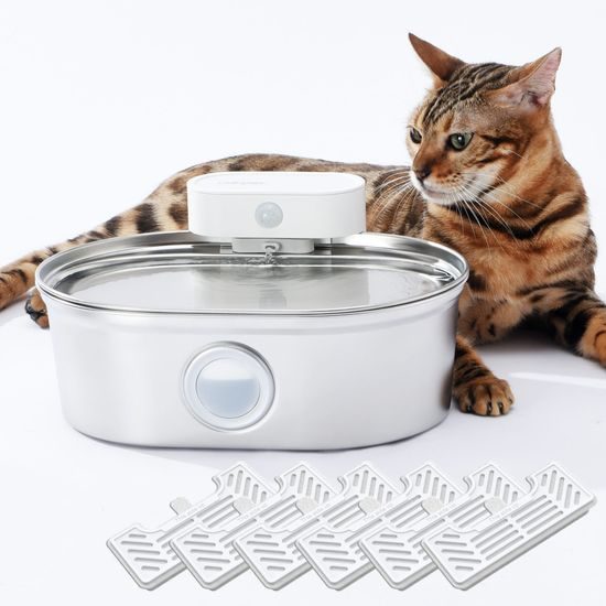 UahPet Pro nerezová fontána pro kočky