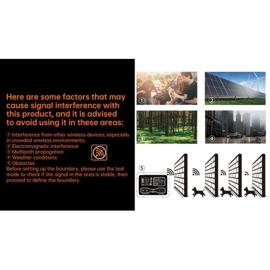 Patpet Výcvikový obojek a bezdrátový ohradník F900 PLUS