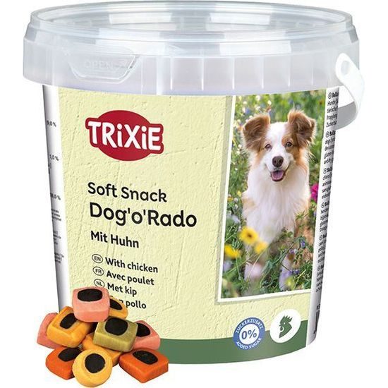 Trixie Soft Snack Dog´o´Rado kuřecí kousky kyblík 500 g