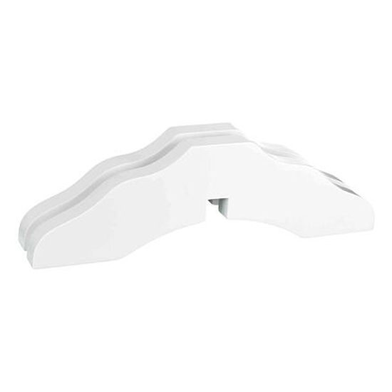 Trixie Ochranná bariéra s otvíracími dvířky 60-160x81cm bílá