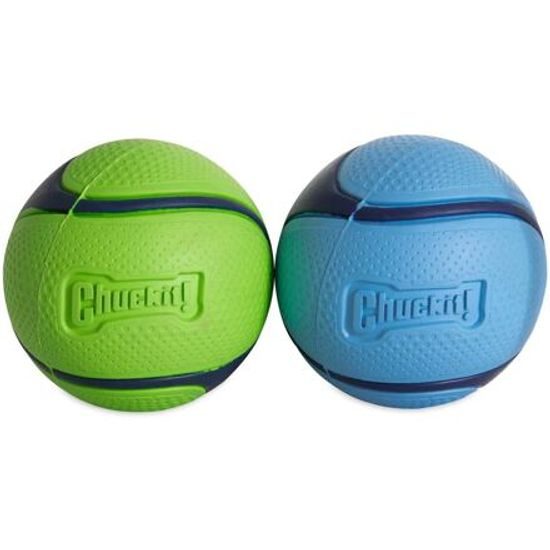 Chuckit! Sniff Ball Míčky s vůní slaniny a arašídového másla 6,5 cm – 2 na kartě