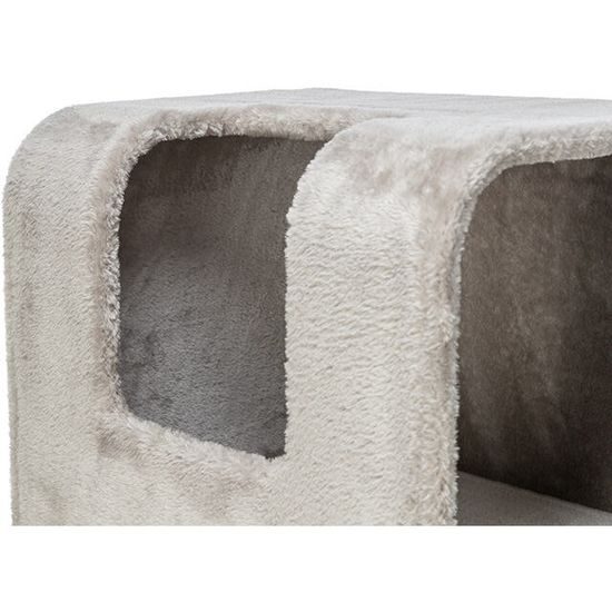 TRIXIE Škrabadlo MARINA, jeskyně, podesta, hamaka, 132 cm, šedá