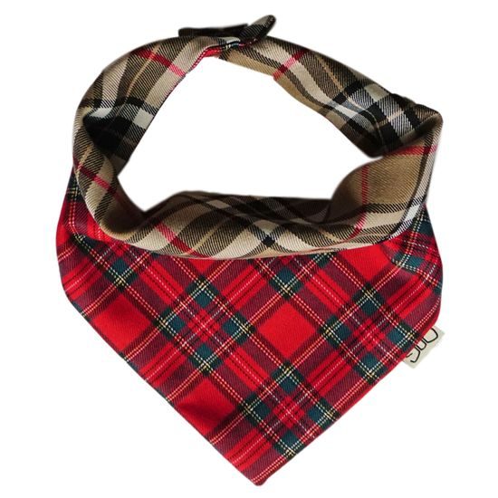 FUNKY DOG Kostkovaný šátek pro psa