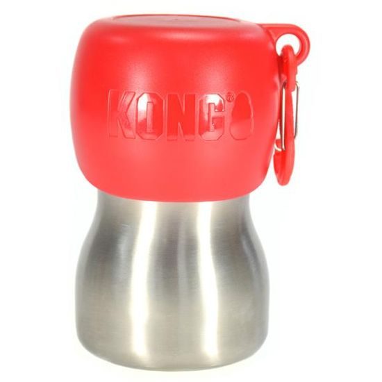 Kong Cestovní láhev H2O Stainless Steel 280ml červená