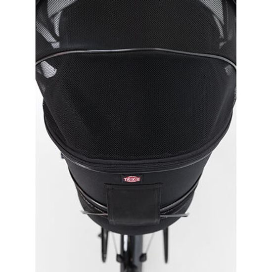 Trixie Přepravka na zadní nosič kola pro psa kryt síťovina 29x42x48cm (max 6kg)