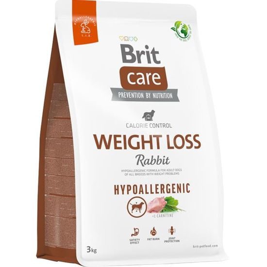 Brit Care Dog Hypoallergenic Weight Loss Rabbit 3 kg