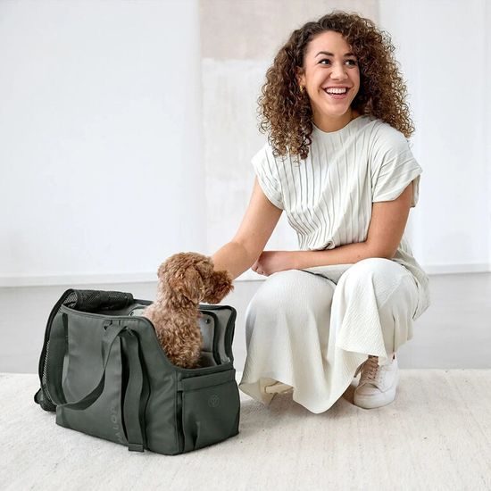 PALOPA Carrier Bag Weda dark olive