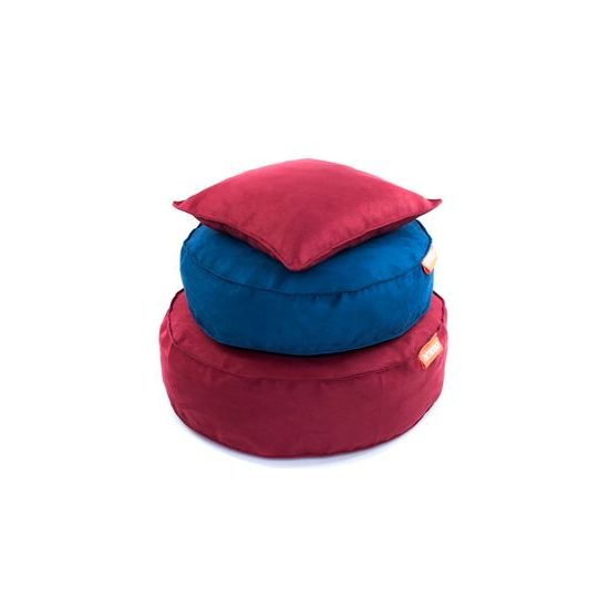 Kulatý pelíšek Aminela Full comfort 50/12cm červená