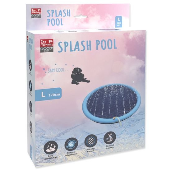 Dog fantasy Brouzdaliště s vodními tryskami 170cm