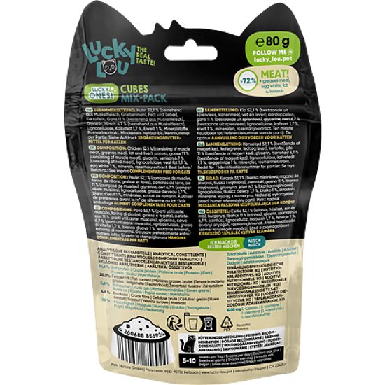 Lucky Lou Lucky Ones Cubes Mixpack 80 g