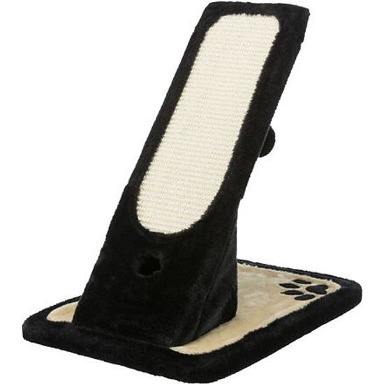 Trixie Škrábadlo s hračkou nakloněná plošina 30x42x40cm černá/krém