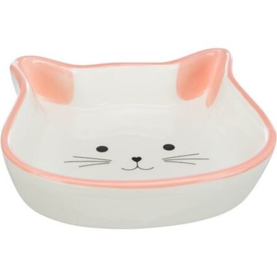 Trixie Keramická miska tvar kočičí hlava 0,25 l/12cm