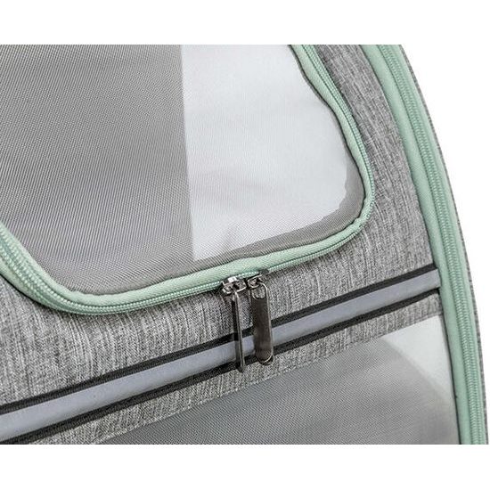 Trixie Transportní batoh CHLOE 39 x 43 x 27 cm do 8 kg světlešedá