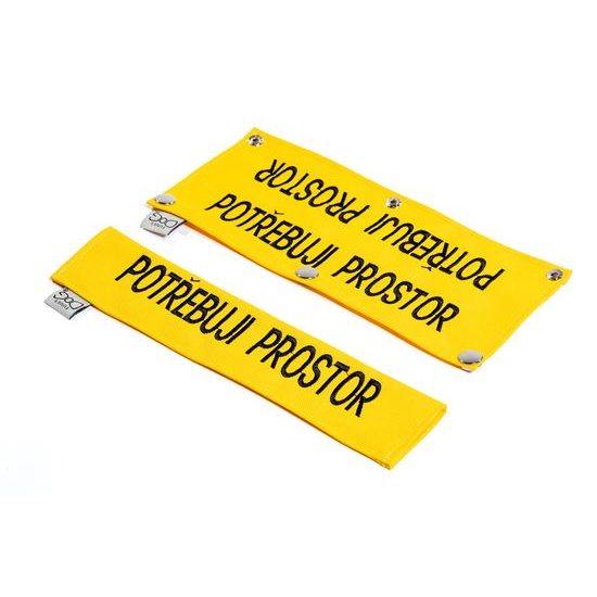 FUNKY DOG Žlutý návlek na vodítko