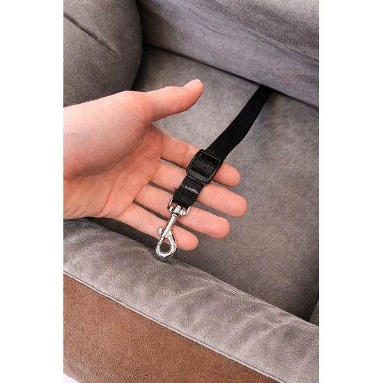 Aminela autosedačka M 70x40cm hnědá/šedá