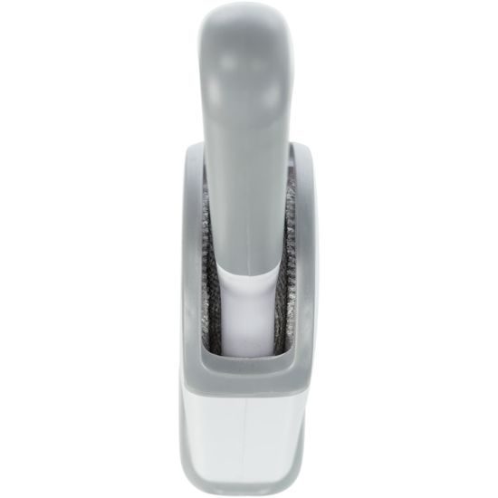 Trixie Kartáč na odstranění srsti z textilu s čistící základnou 33cm bílá/šedá