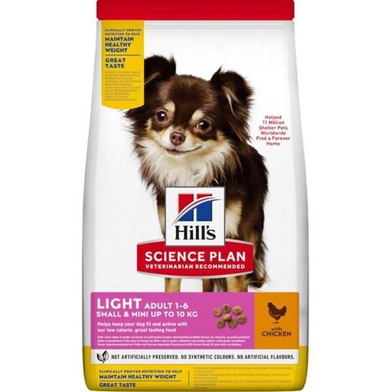 Hill's Science Plan Canine Adult Light Small & Mini Chicken 6 kg