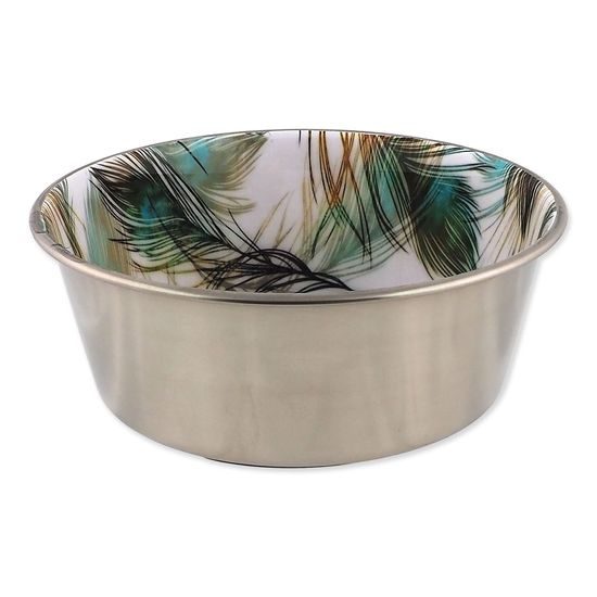 Dog fantasy Miska nerez se vzorem uvnitř 16cm, 1000ml