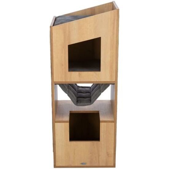 Trixie CityStyle škrabadlo TOWER pro kočky 105cm hnědá/šedá