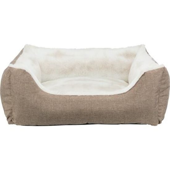 Trixie NELLI pelech obdélníkový objemné okraje 80x65cm světlehnědá/béžová