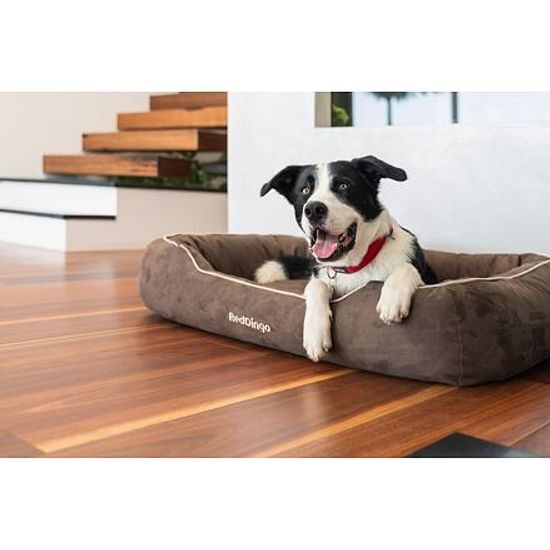 Red Dingo Donut Bed Pelech pro psy Large 100 cm černý