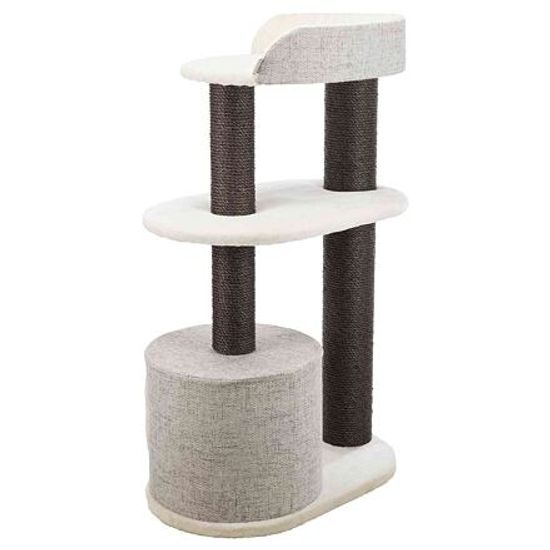 Trixie XXL škrabadlo CARA 2 patra kukaň 128cm bílá/hnědá