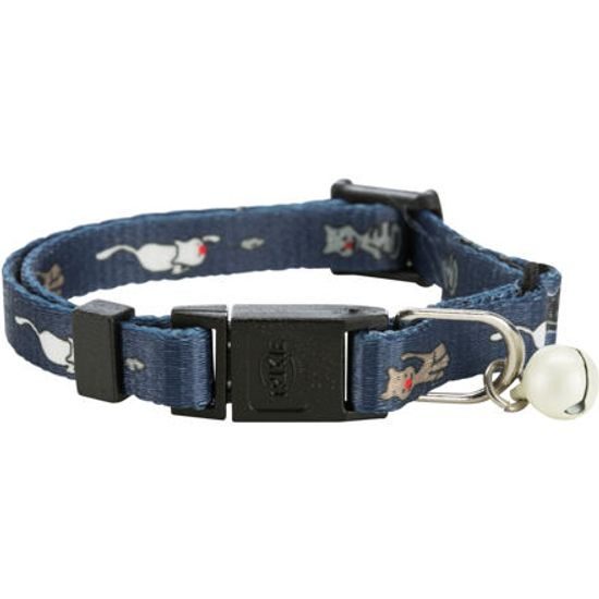 Trixie Obojek pro koťata motiv kočka a myš s rolničkou