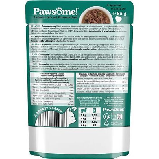 Pawsome! Adult s tuňákem 85 g
