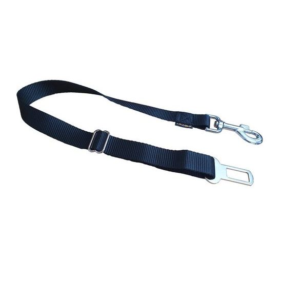 BAFPET Popruhový poutací pás do auta černá