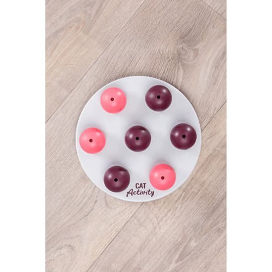 Trixie Cat Aktivity SOLITAIRE zábavná deska se 7 míčky 20cm