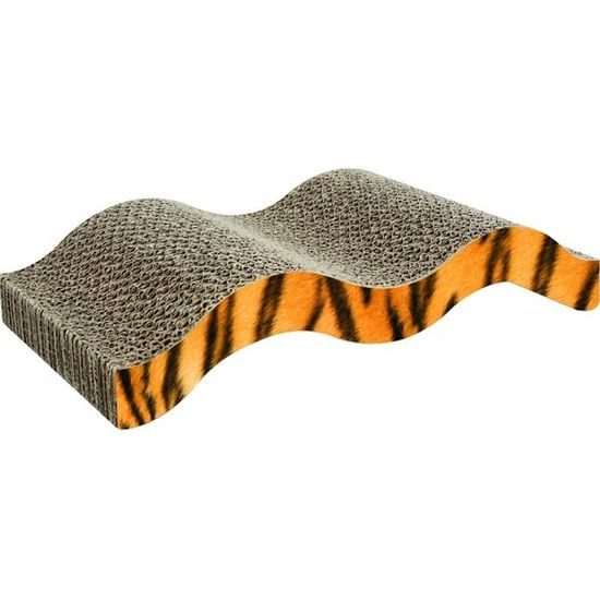 Flamingo Škrabadlo papír Mawimbi vlnka 40x21x8