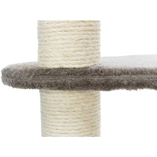 Trixie Škrabadlo ALTEA 3 podesty 117cm/ø9cm platinově šedá