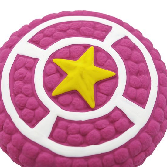 Reedog star latexová pískací hračka
