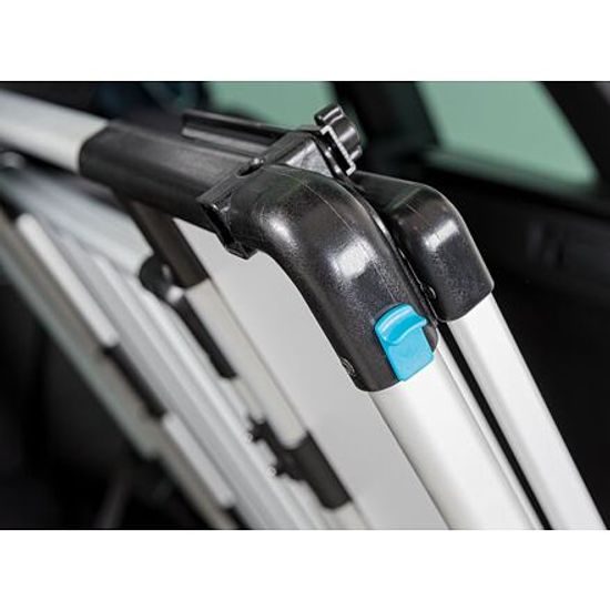 Trixie Univerzální zadní mřížka/mění kufr v přepravku 94-14x69x53cm světlešedá/stříbrná