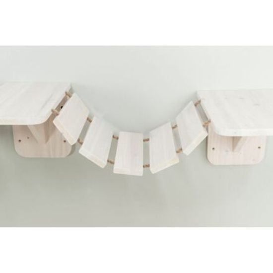 Trixie Žebřík lávka na zeď 150x30cm bílá