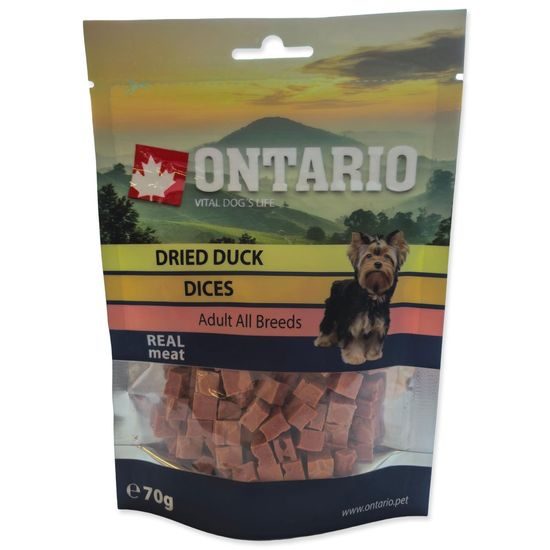 Ontario Pochoutka Ontario kachní kousky 70g