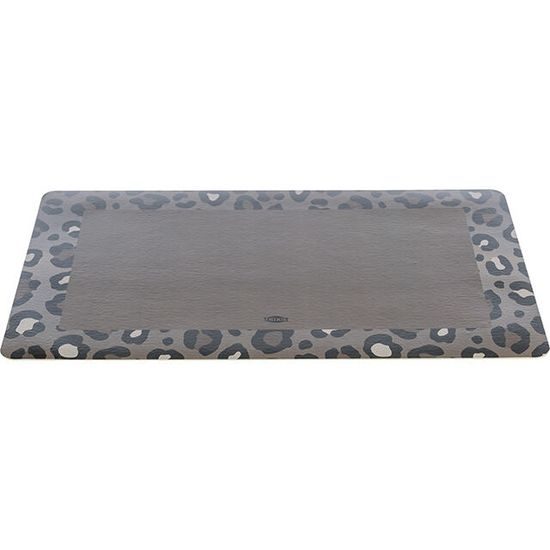 Trixie Prostírání pod misky LEO 44x28 cm šedá/hnědá leopardí