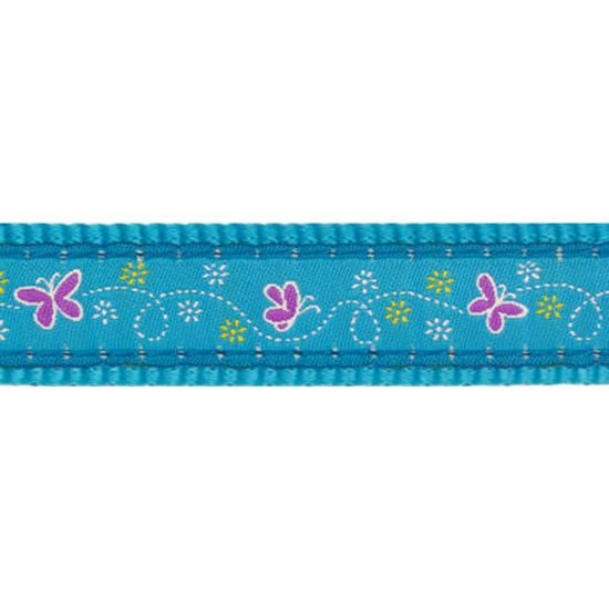 Red Dingo Ob. polos. RD 15 mm x 26-40 cm - Butterfly Turq.