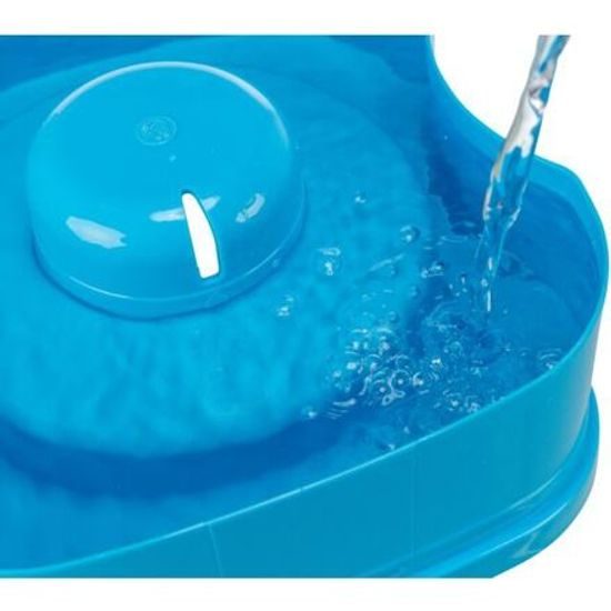 Trixie Cestovní miska STRONG 21x11x21cm tmavošedá/petrolejová