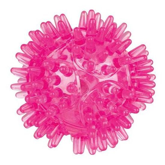Trixie Svítící ježatý míček termoplastová guma (TPR) 5cm