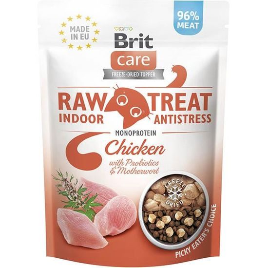 Brit RAW Treat Cat Indoor&Antistress 40 g