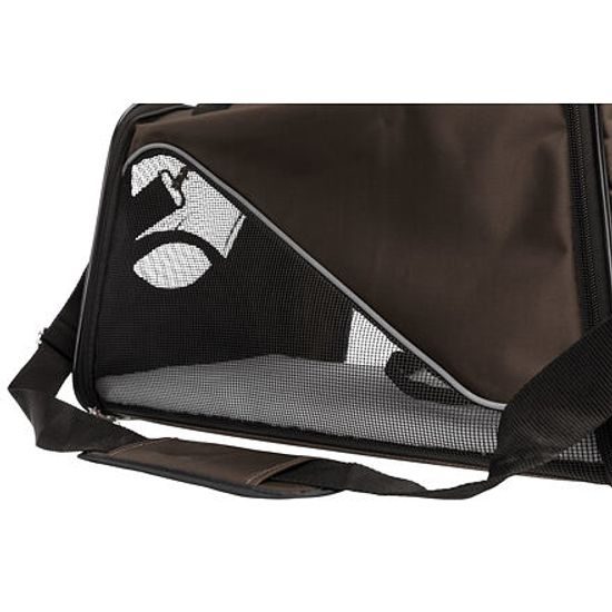 Trixie Transportní taška Joe 28x28x47cm hnědá (max 10kg)
