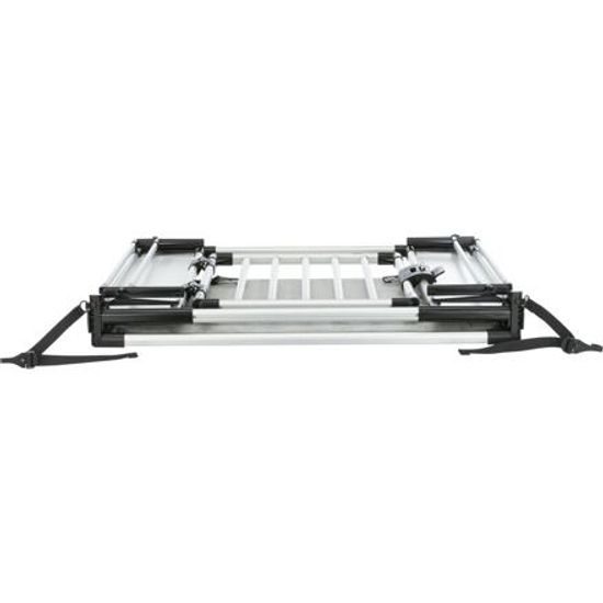 Trixie Univerzální zadní mřížka/mění kufr v přepravku 94-14x69x53cm světlešedá/stříbrná