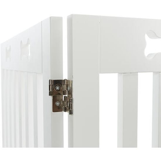 Trixie Branka pro psy 4 díly 60-160x75cm bílá