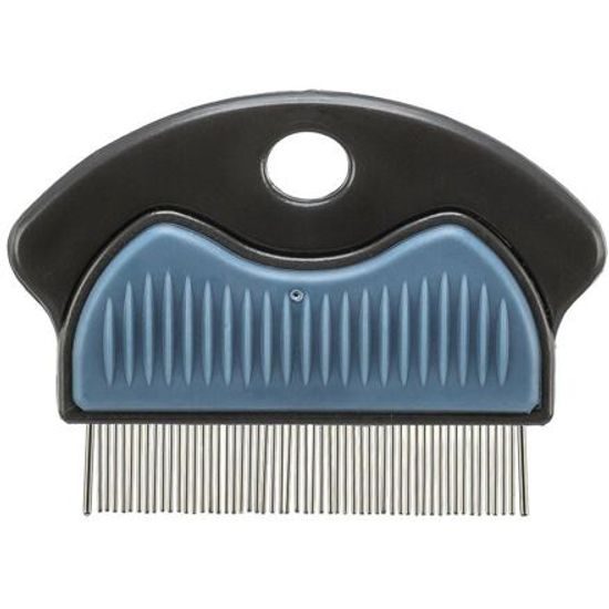 Trixie Hřeben velmi jemný na blechy a prach kovový 7cm