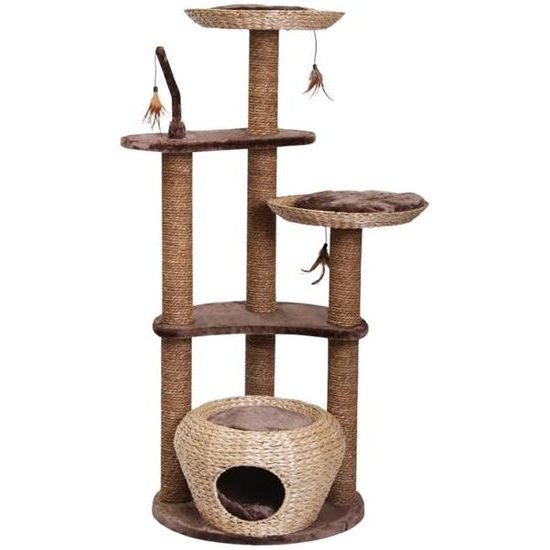 Nobby Škrabadlo Estaca hnědé 141cm, průměr 60cm