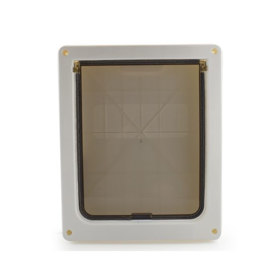 BENTECH Dvířka Bentech pro psy a kočky bílá – M