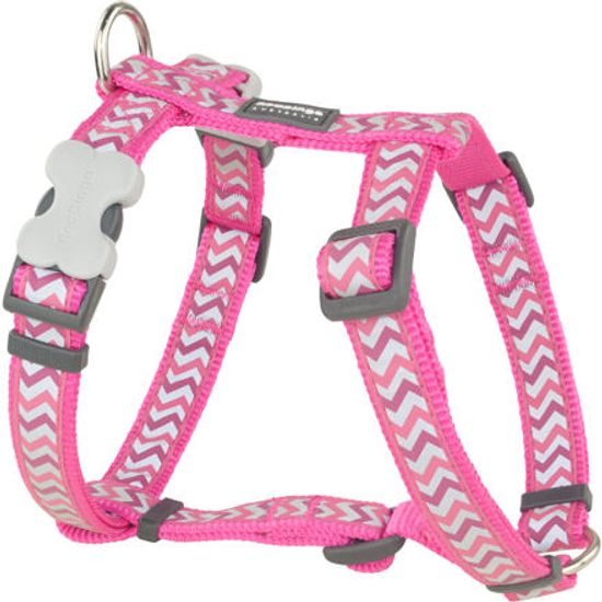 Red Dingo Postroj 2,5cm x 71-113cm reflexní